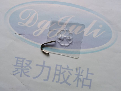 塑料和金屬掛鉤粘接膠水案例，聚力UV無(wú)影膠無(wú)痕跡輕松解決難題
